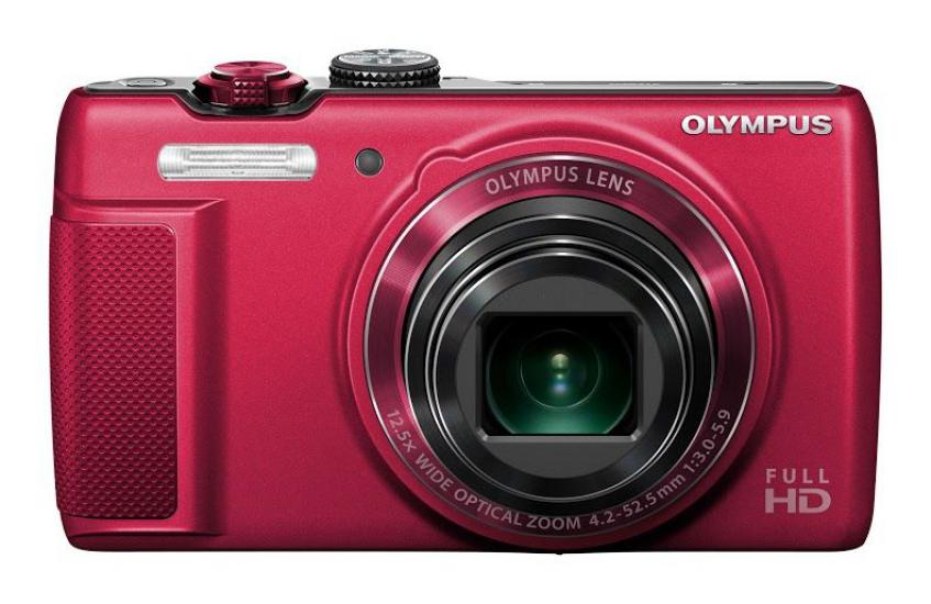 Olympus SH-21 Red 16.0 MP, 12.5x super wide zoom